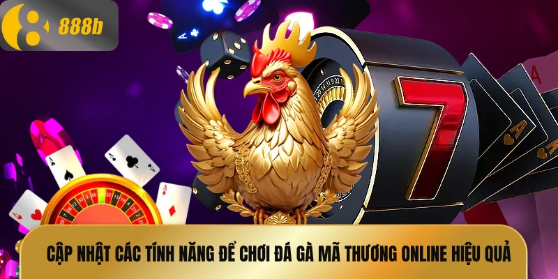 Cập nhật các tính năng để chơi đá gà mã thương online hiệu quả