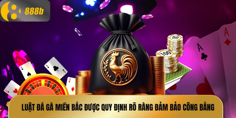 Luật đá gà miền bắc được quy định rõ ràng đảm bảo công bằng