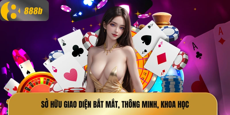 Sở hữu giao diện bắt mắt, thông minh, khoa học